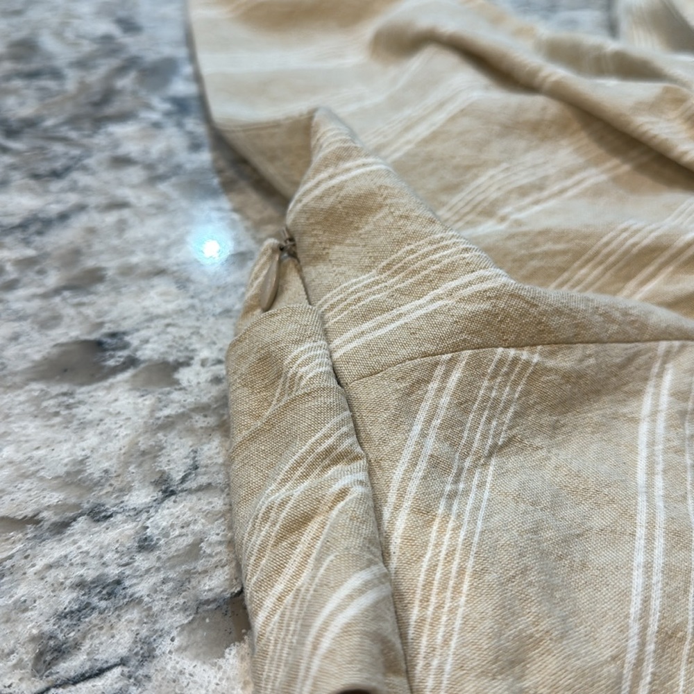 Zara Cream Sleeveless Wrap Blouse - Picture 8 of 14